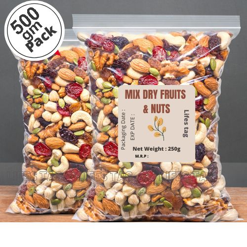 Mixed Dry fruits & nuts with twelve items