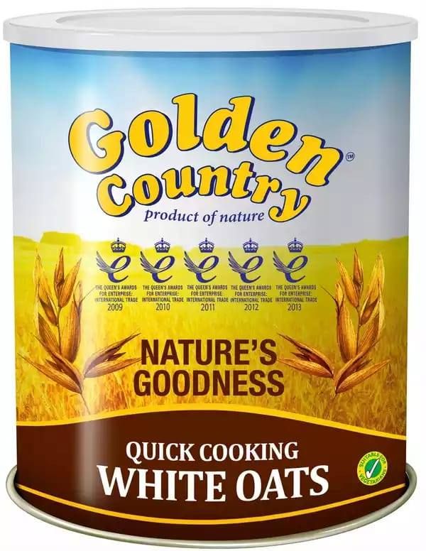 Golden Country Quick Cooking White Oats,500g
