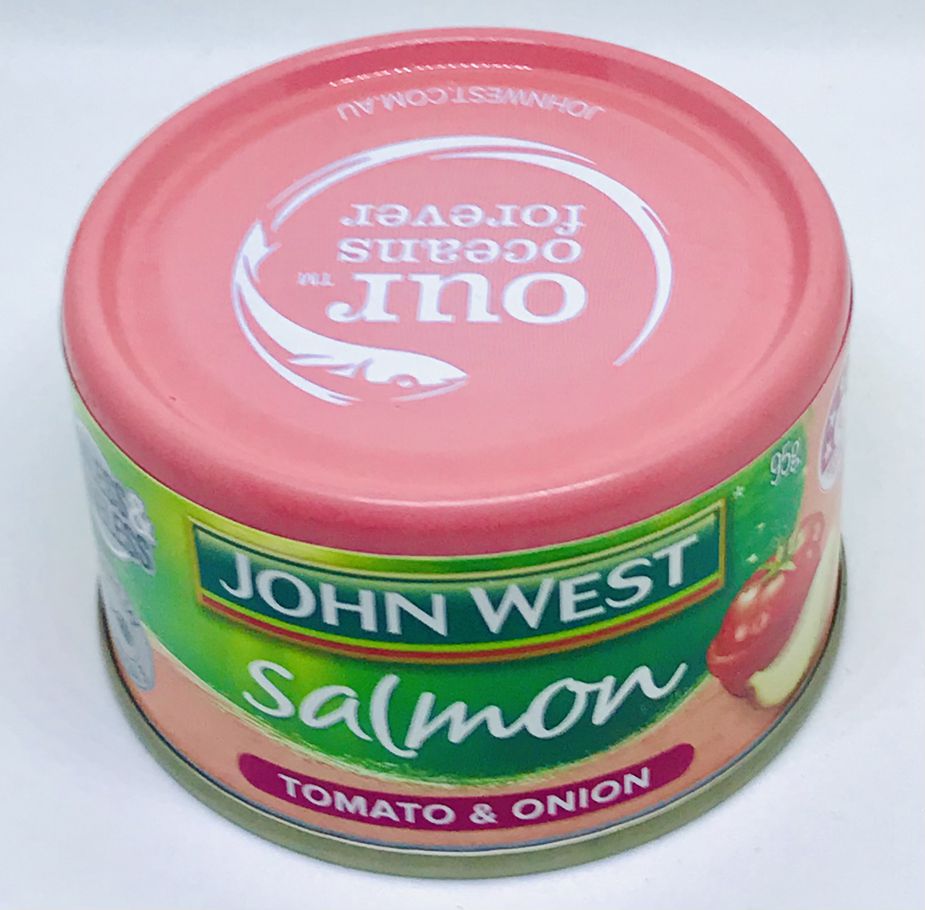 John West Salmon Tempters Onion & Tomato 95g-Australia