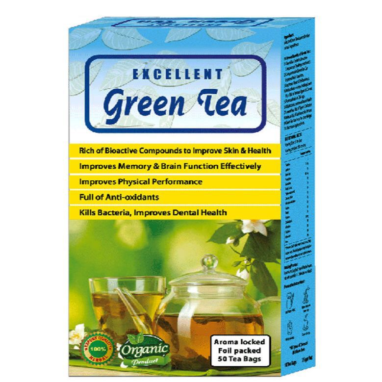Excellent green tea- 50 tea bags