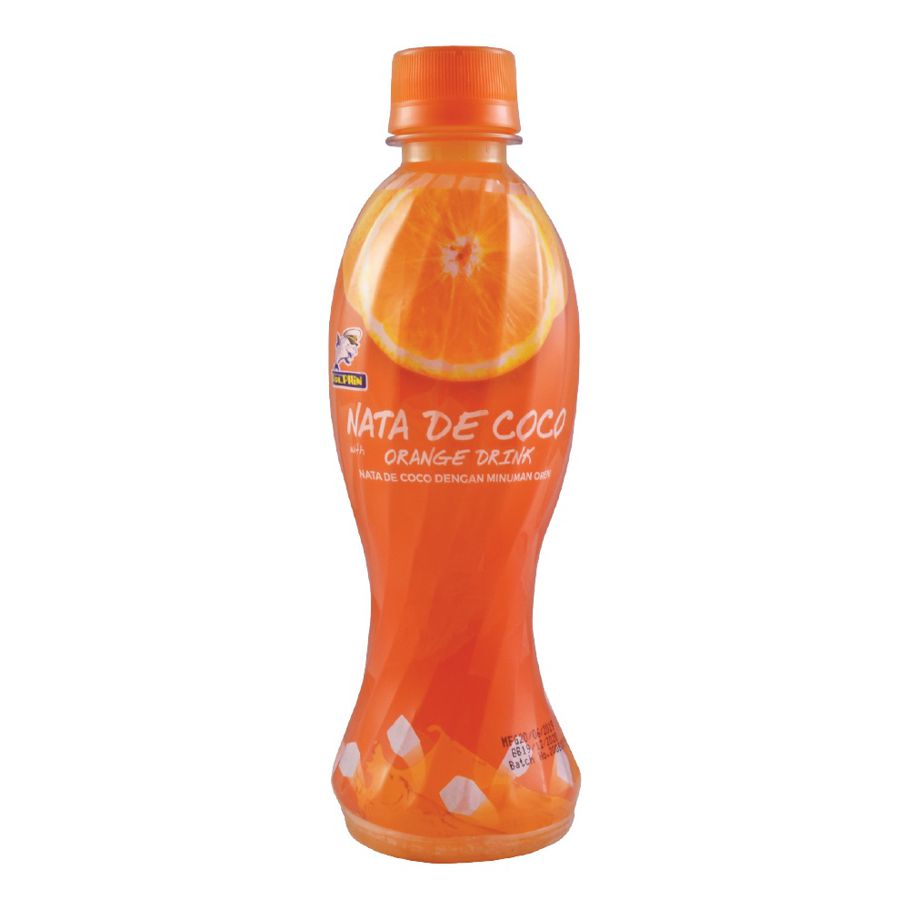 Dolphin Nata De Coco Orange Drink 350ml