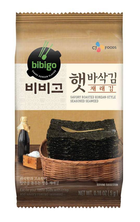 Roasted Seaweed Nori-5 Gm Bibigo Rosted Korean Style Seed Nori