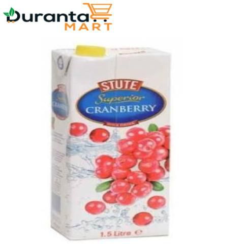 Stute Superior Cranberry Juice Drink (1.5L) Imported