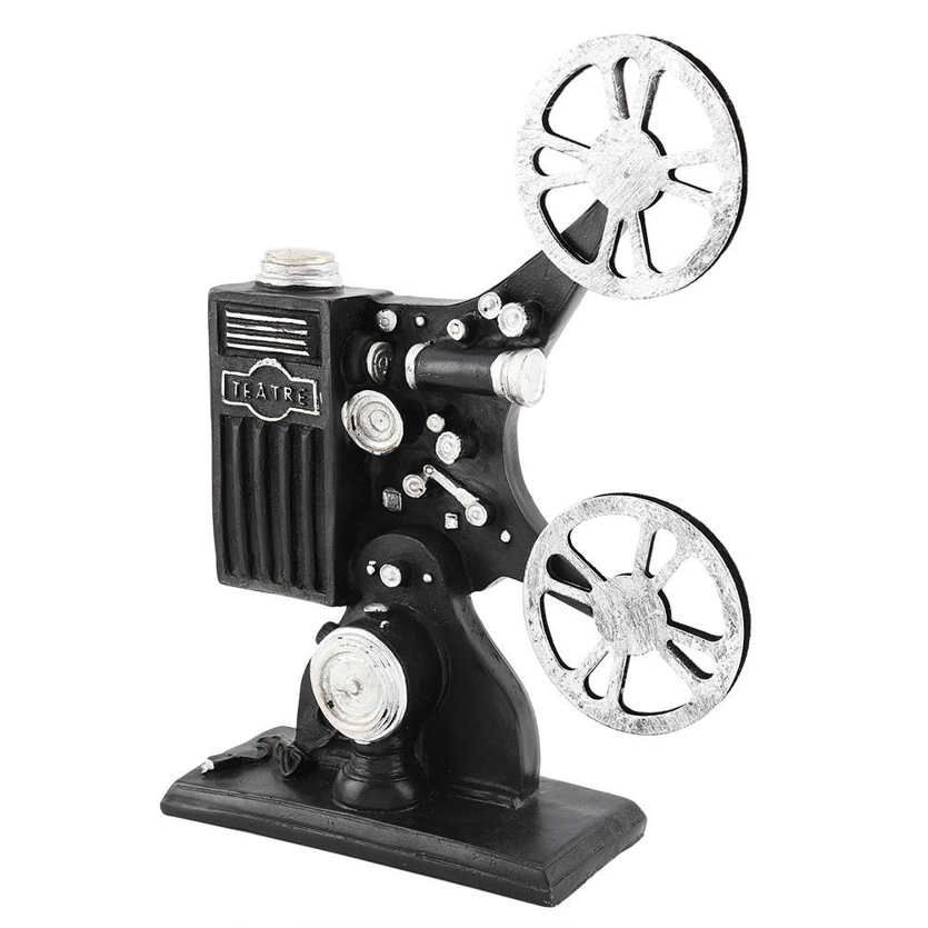 Retro Movie Projector Model Durable Props for Shop Window Home Living Room