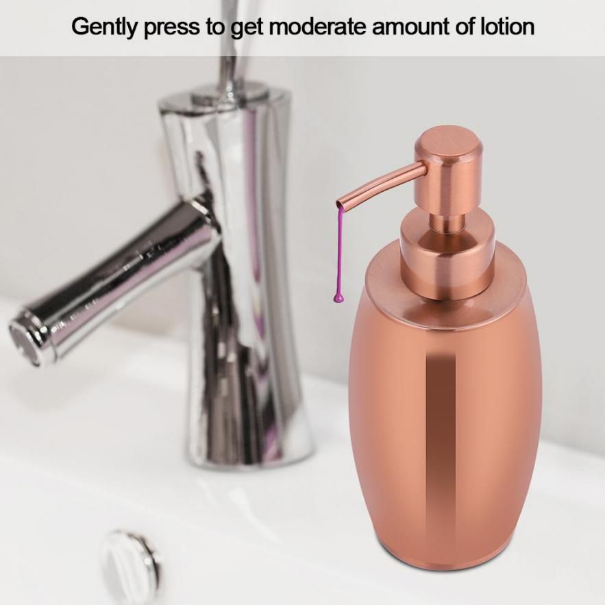 350ml Liquid Soap Dispenser Kitchen Bathroom Lotion Pump Soap Dispenser Home Hotel Bathroom Accessory