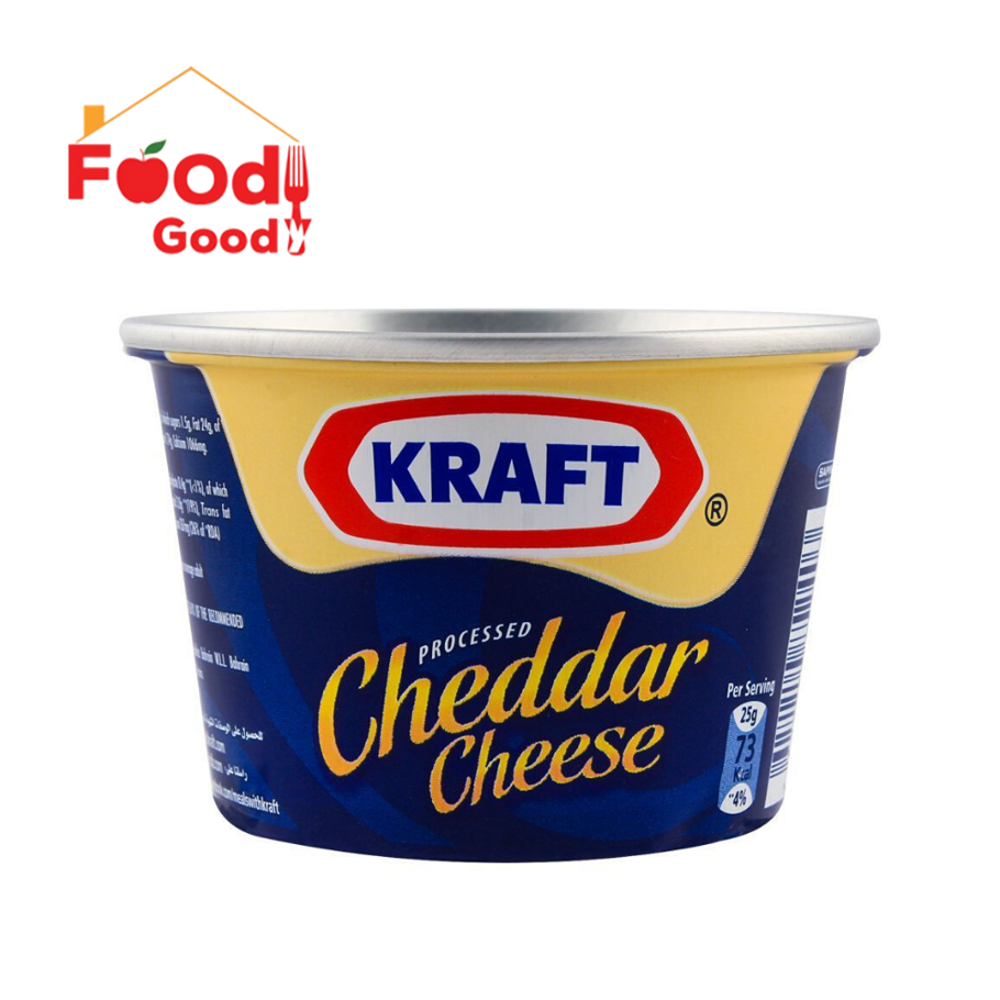 Kraft Processed Cheddar Cheese Tin - 190g