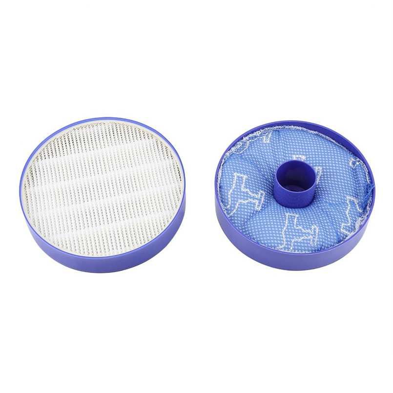 Reusable Vacuums Filter Kit 2pcs / Set Washable & Pre and Post Motor HEPA for Dyson DC33