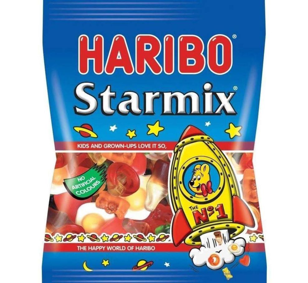 Haribo Starmix Fruit Flavour Jelly Candy 80gm