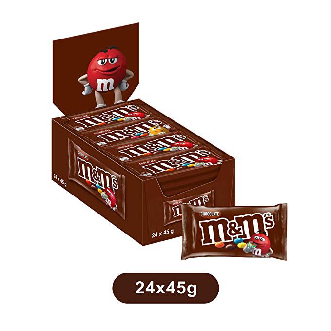 M&M'S Chocolate, 45gm (24 Boxes)