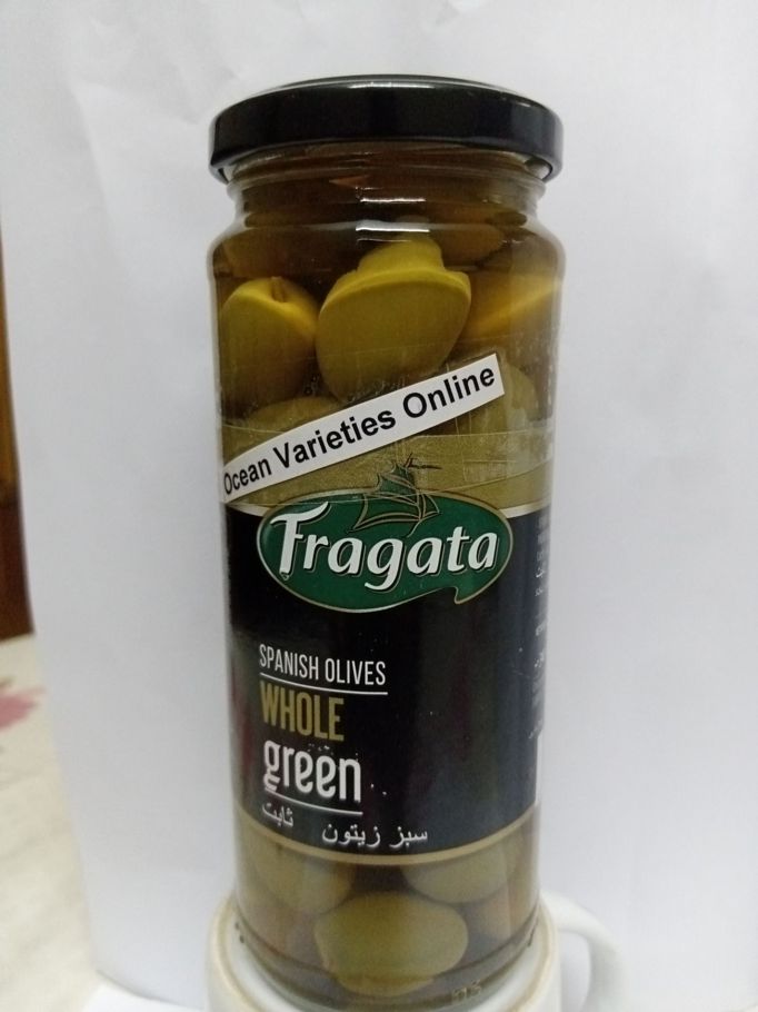 GREEN OLIVES 340G Tin (Green Olive)