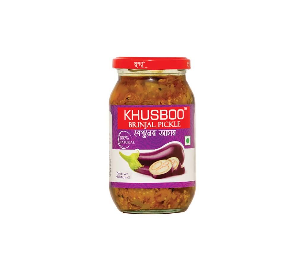 KHUSBOO Premium Brinjal Pickle 400 gm - BD