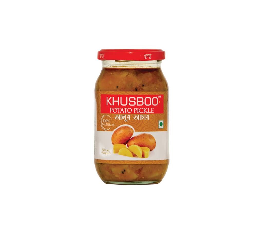 KHUSBOO Premium Potato Pickle 400 gm - BD