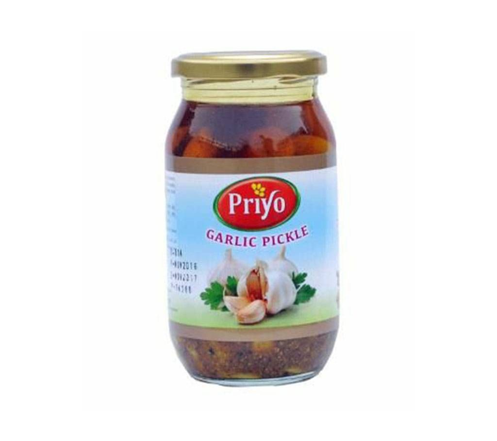 Priyo Gerlic pickles 400gm  