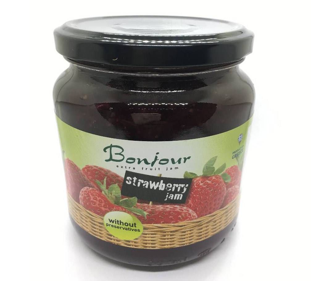 BONJOUR STRAWBERRY JAM – 450gm