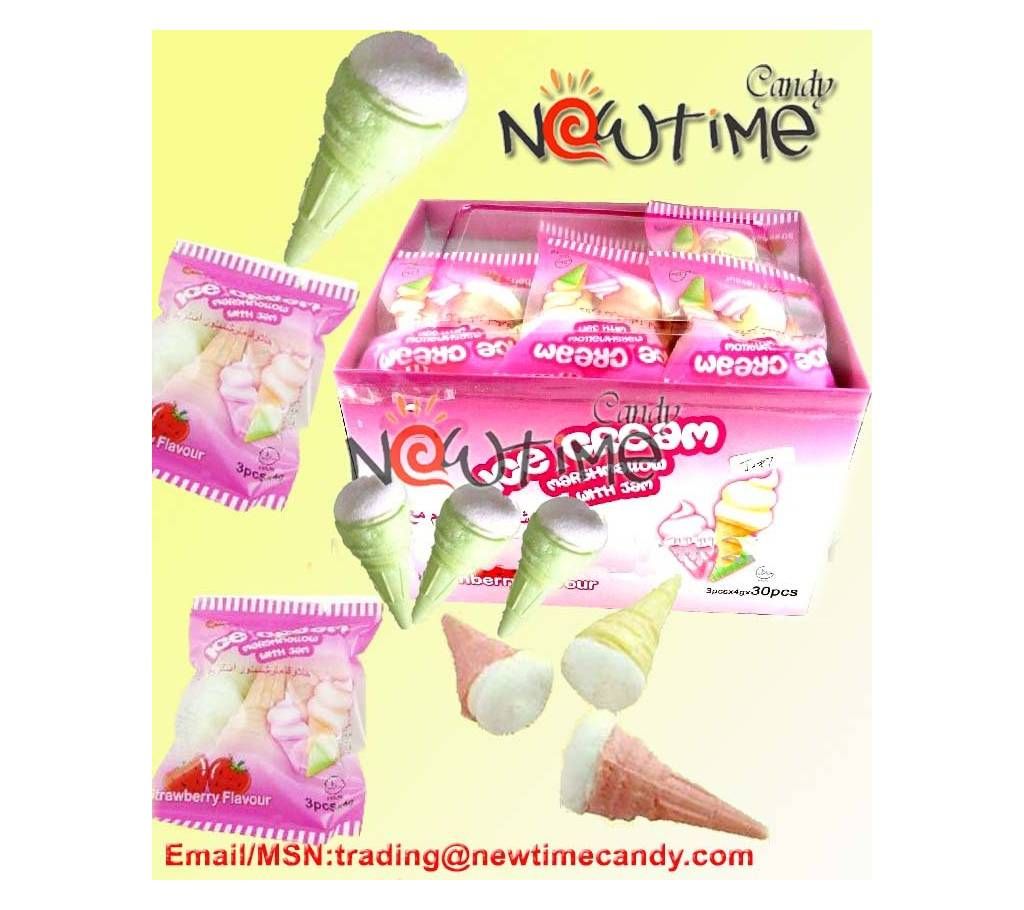 Ice Cream Marshmallow Candy,Snow Cones Candy 24 pcs