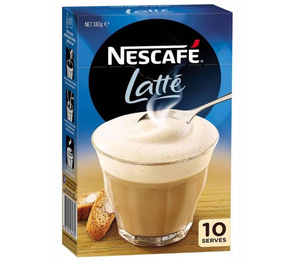 Nescafe Coffee Sachets Latte - 10 pack