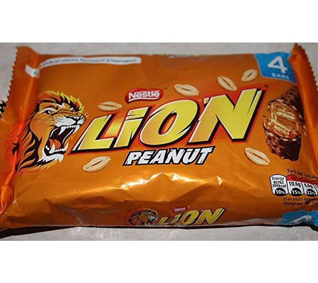 Lion Peanut Chocolate Bar 4 Pack UK 