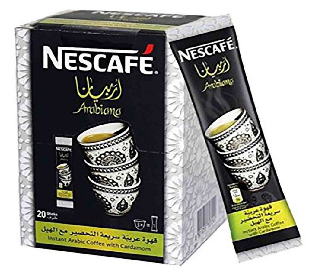 Nescafe Arabia Instant Arabic Coffee with Cardamom (South Korea)