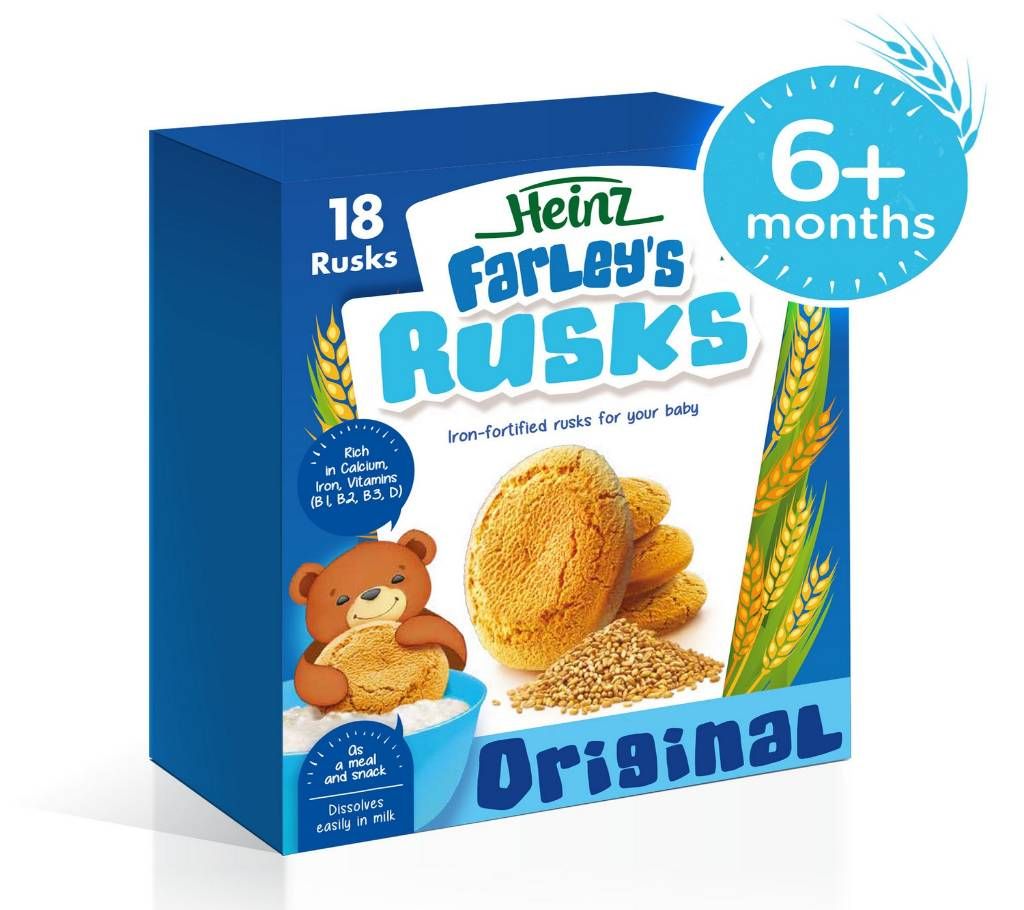 Heinz Farley's Rusk Original Biscuit - 300gm