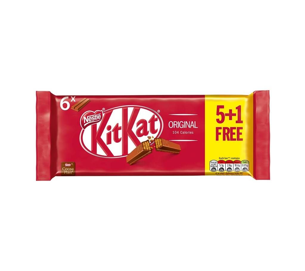 kittkat 2 finger chocolate + 1 20.7g UK