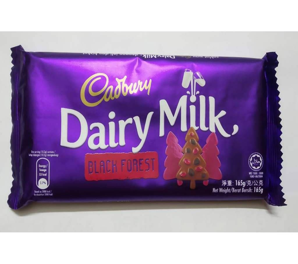 Cadbury Dairy Milk (165 Gram) BLACK FOREST