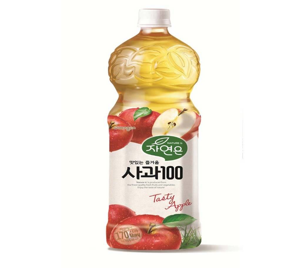 Woongjin Apple  Juice - Pet 1.5L (2 Cans)