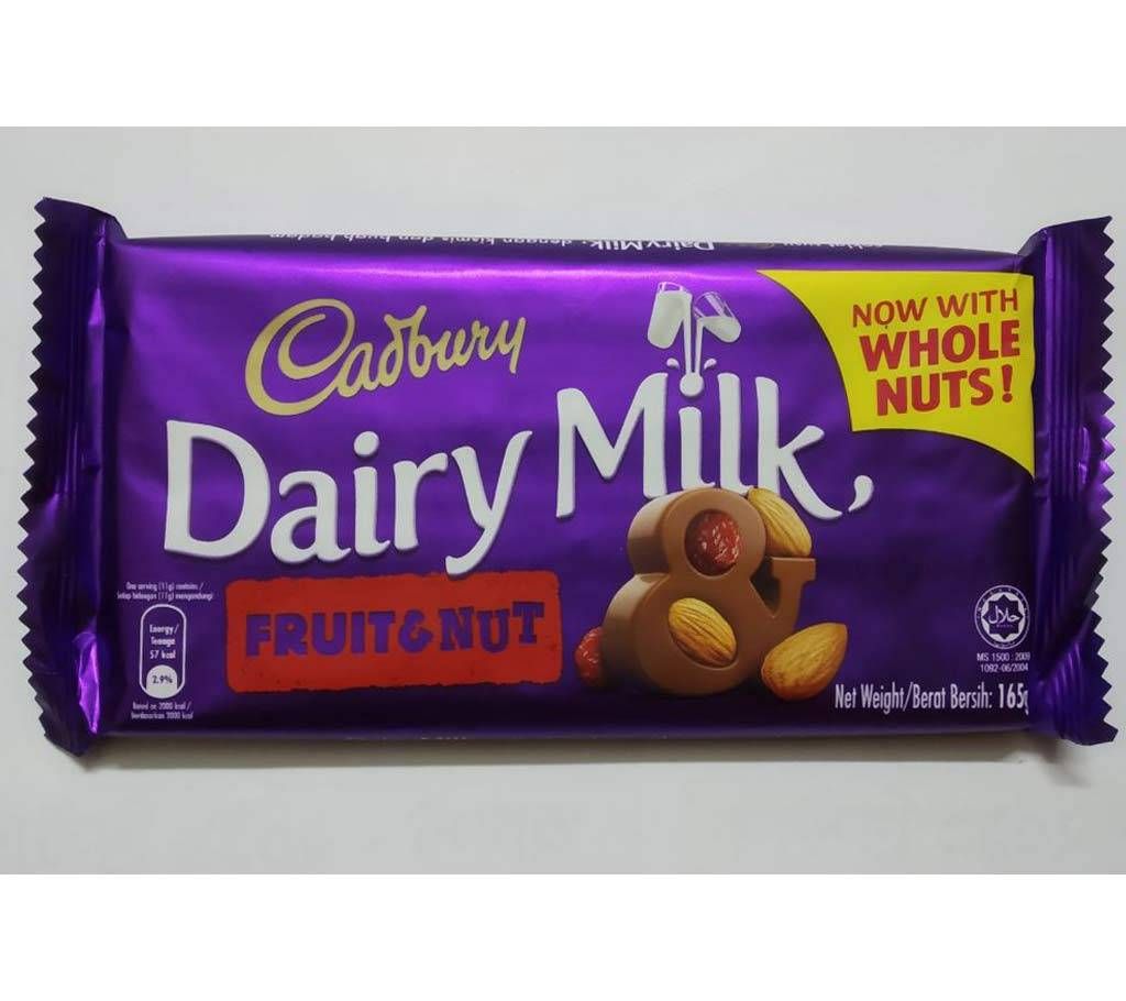 Cadbury Dairy Milk (165 Gram) FRUIT & NUT