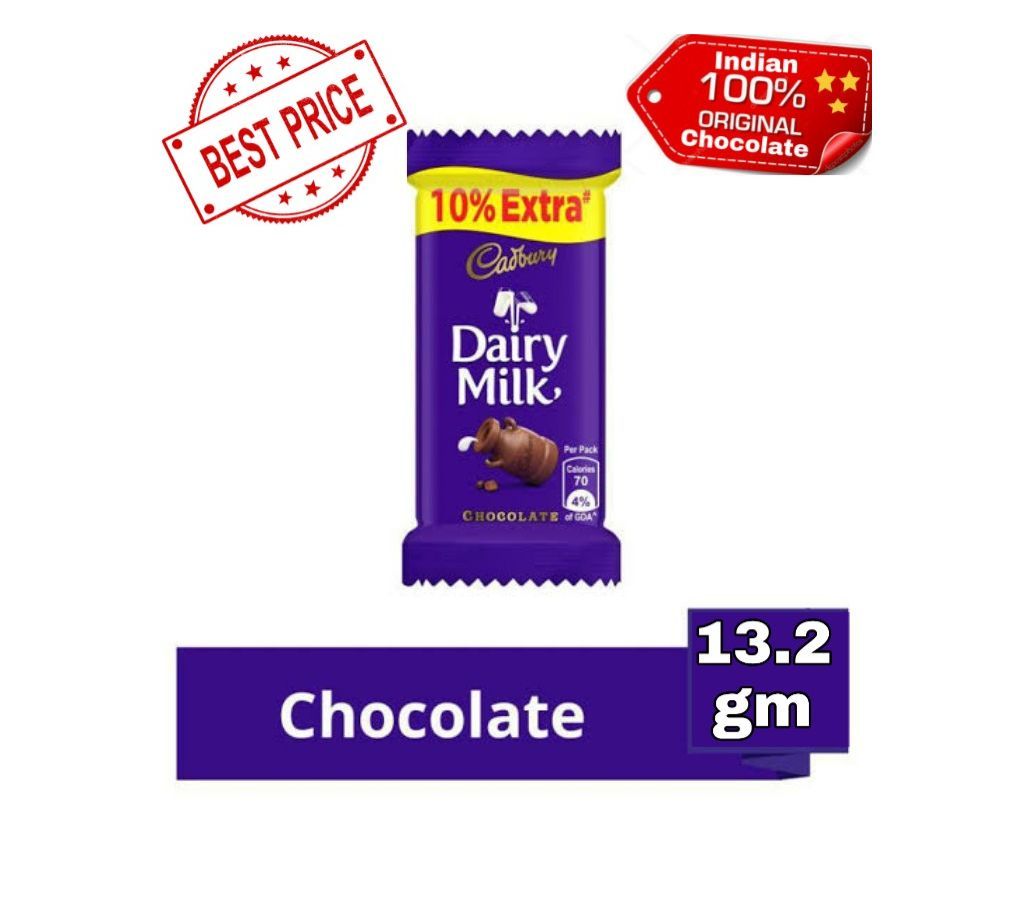 Cadbury Dairy Milk Chocolate  13.2gm