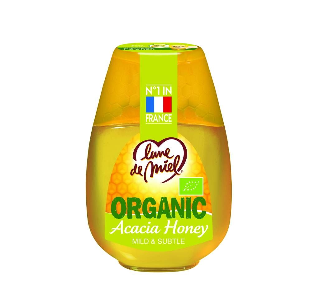 Lune de ORGANIC Acacia Honey 250gm FRANCE