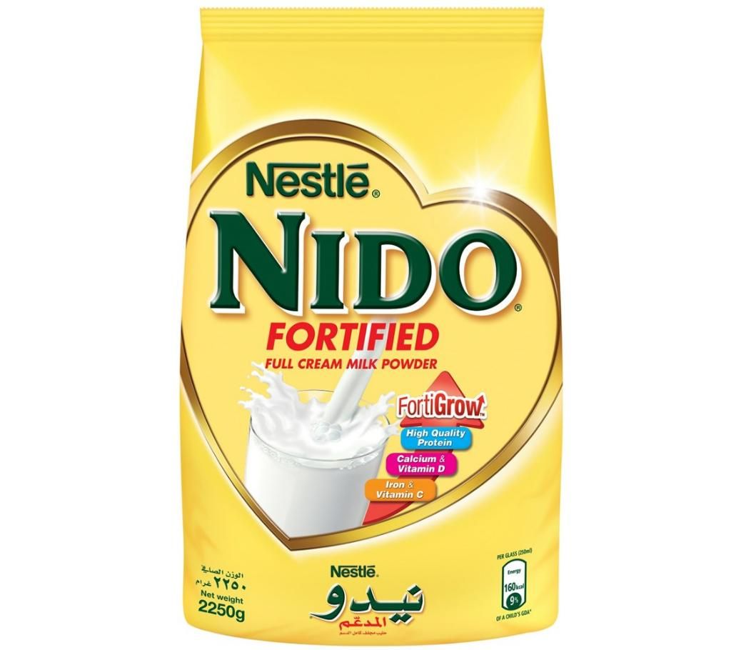 NIDO fortified milk powder 2250 gm