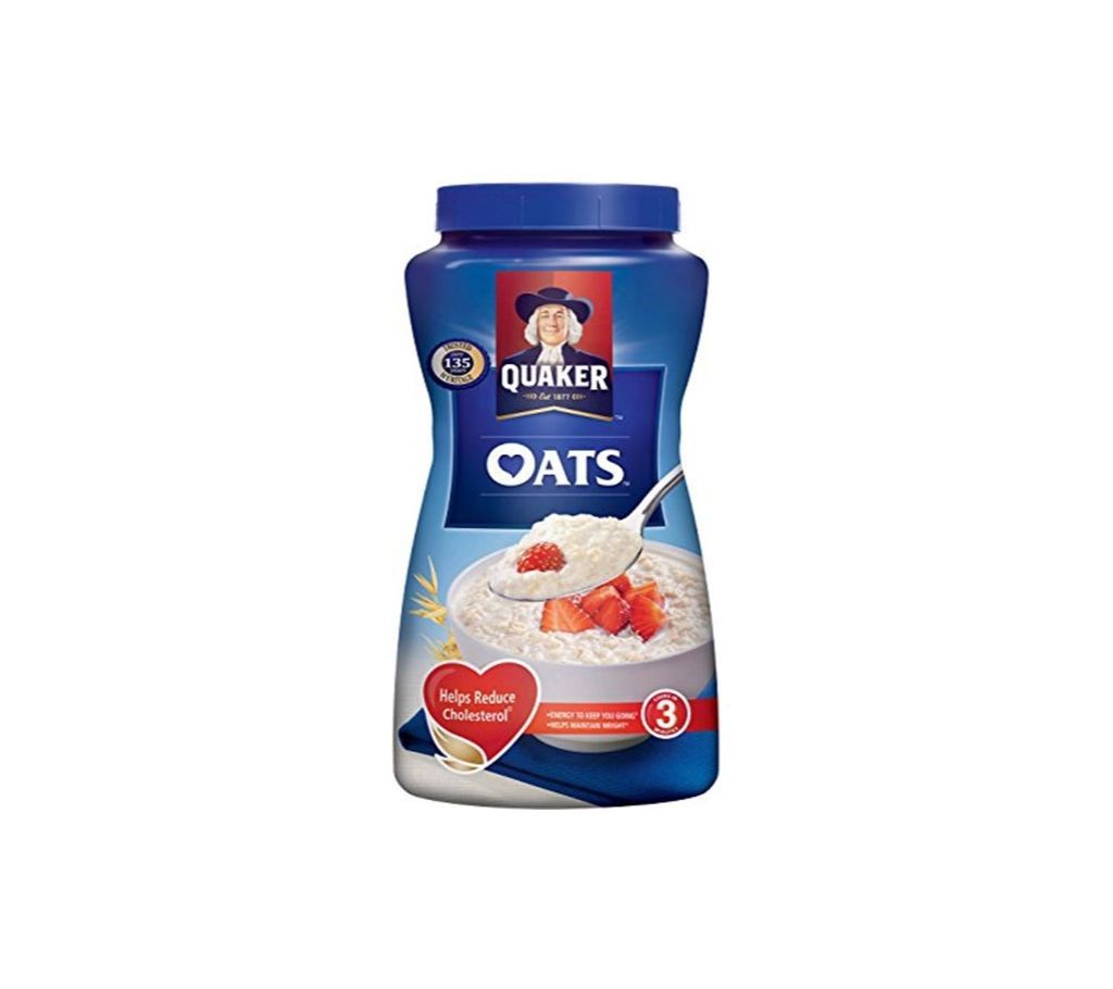 QUAKER Oats Jar
