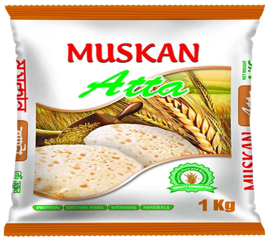 Muskan Atta combo 1+2=3 kg