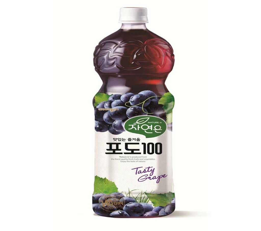Woongjin Zaiyeonun Grape Juice - Pet 1.5 L