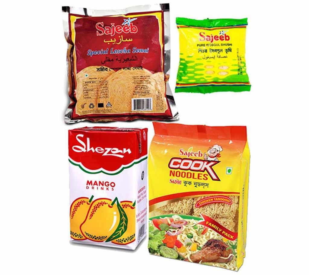 Semai, Juice, Noodles, Psyllium Husk Fiber Combo Pack