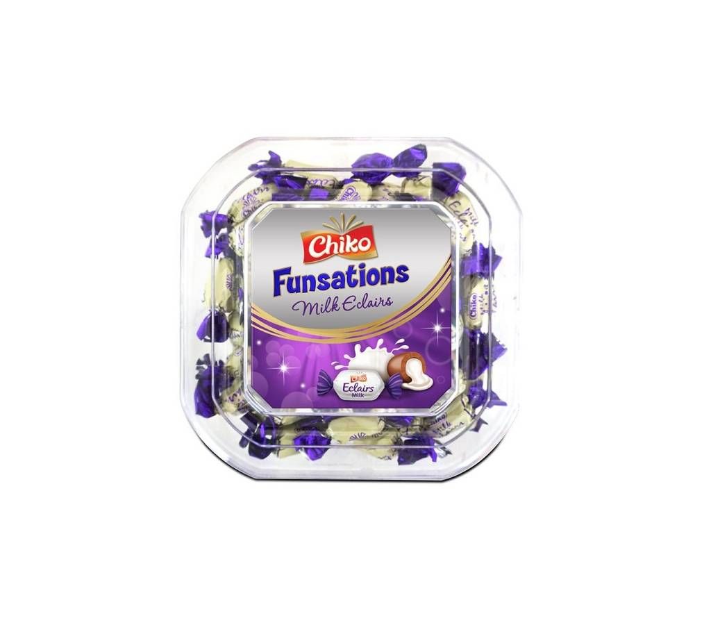 Chiko Funsations Milk Eclairs Chocolate Box 550gm - Oman