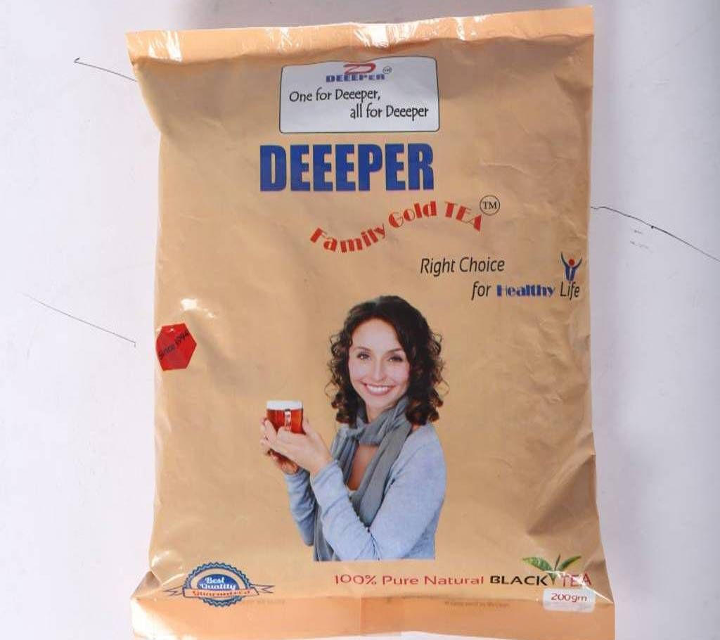 DEEEPER Family Gold TEA - 200gm (2 Pack)