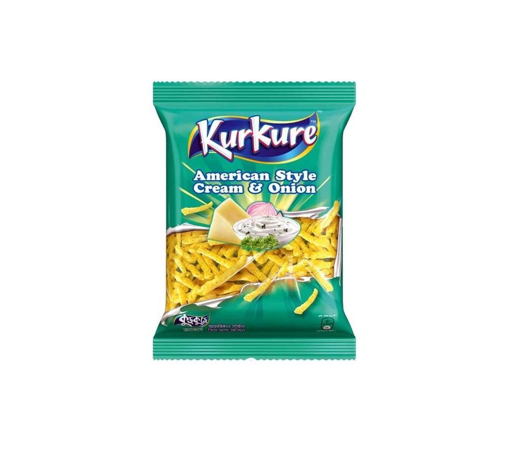 Kurkure American Style Cream & Onion 50g 24 Pack
