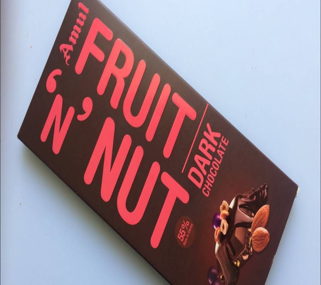 Amul fruit n nut chocolate India 