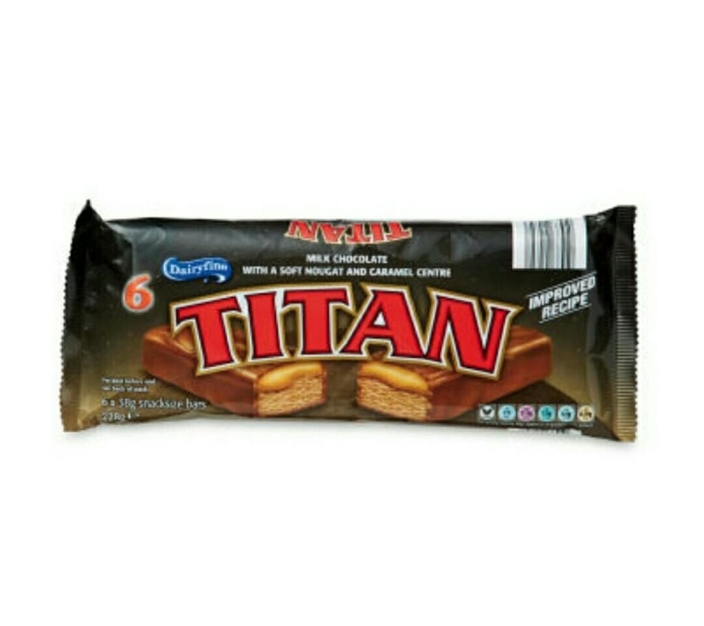 Titan Chocolate Bar 228gm (UK)
