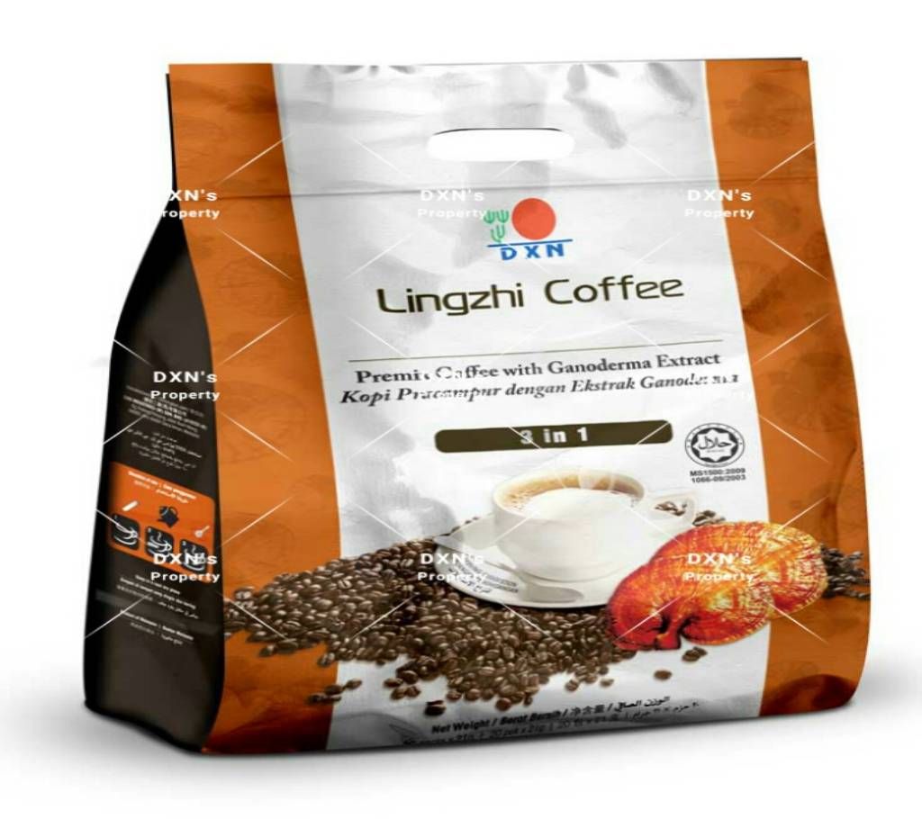 DXN LINGZHI Coffee 3 In 1 - Malaysia
