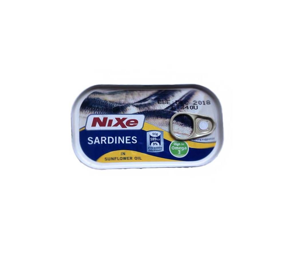 Nixe Sardines in Sunflower Oil 120g Ireland