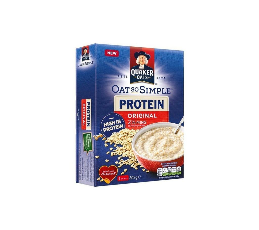 Quaker Oat So Simple Protein Original Porridge - UK