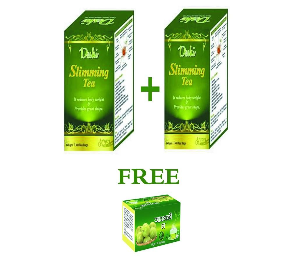 Slimming Tea (2 Combo Packs) Amloki Tea Free BD