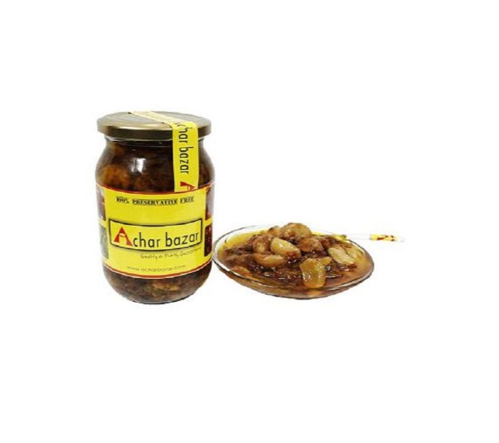 Garlic Pickle (100% Home Made & Preservative free) 