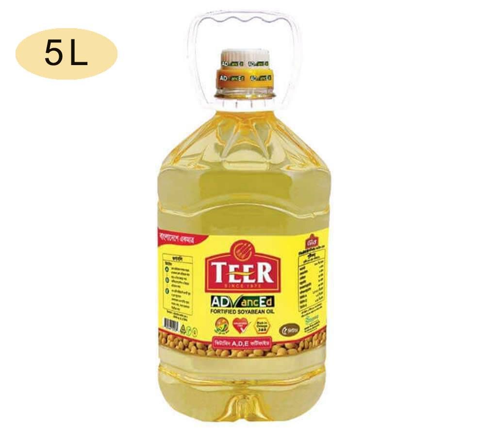 Teer Advanced Soyabean Oil - 5 Litre (298710)