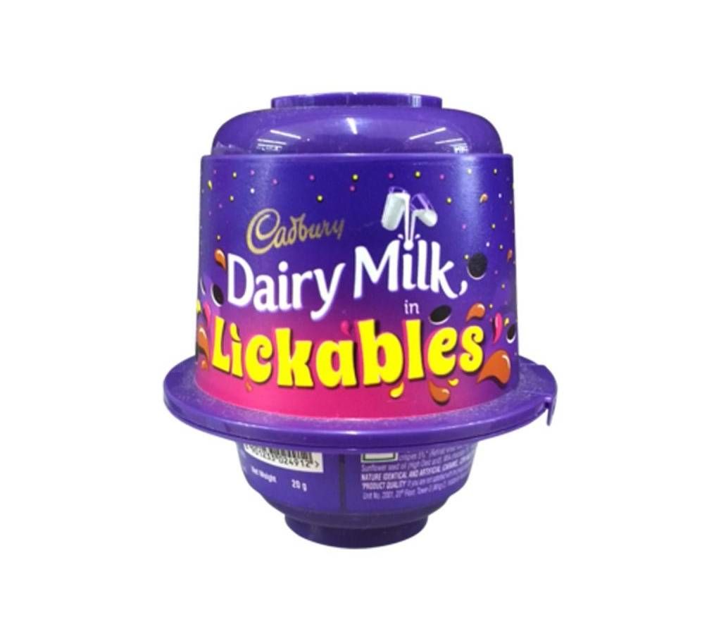 Cadbury Dairy Milk Lickables Chocolate, 20g - India  5 piece