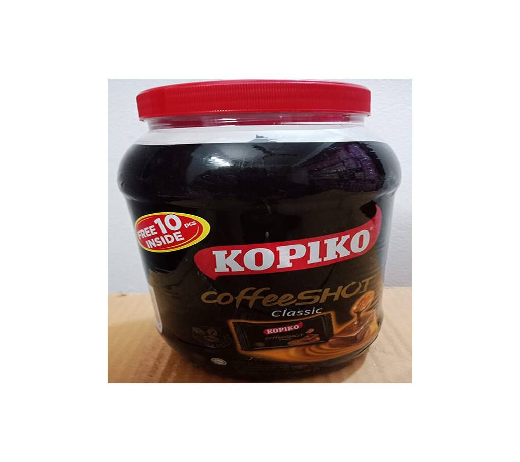 Kopiko Coffeeshot Classic Candy Jar 600 GM  - Indonesia