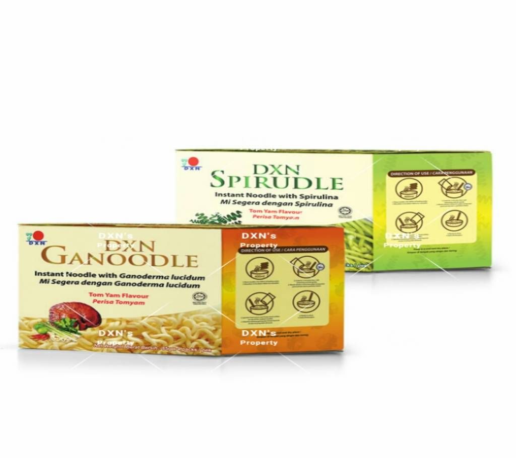 DXN GANOODLE AND DXN SPIRUDLE