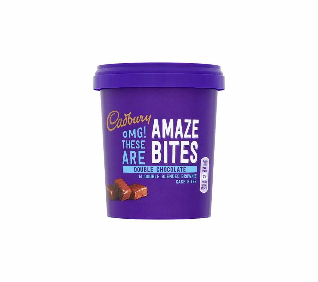 Cadbury Amaze Bites Double Chocolate 14 Bites (UK)