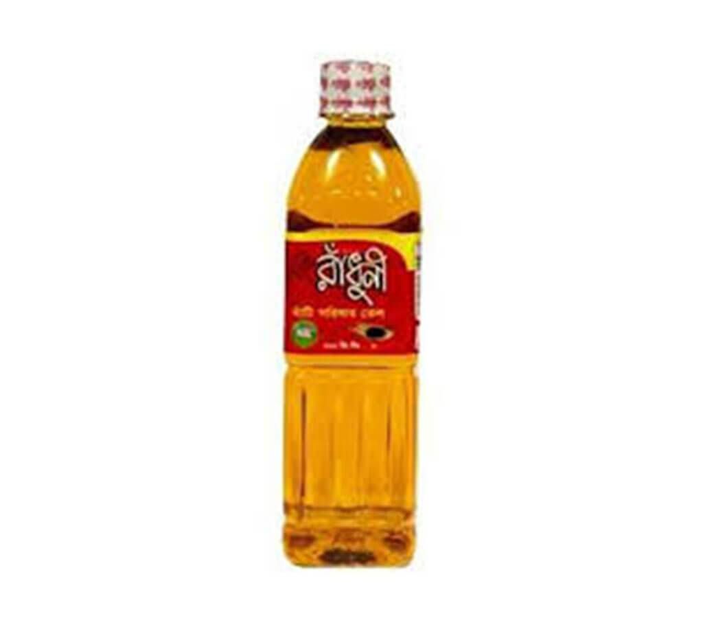 Radhuni Pure Mustard Oil - 500 ml (298701)— KB